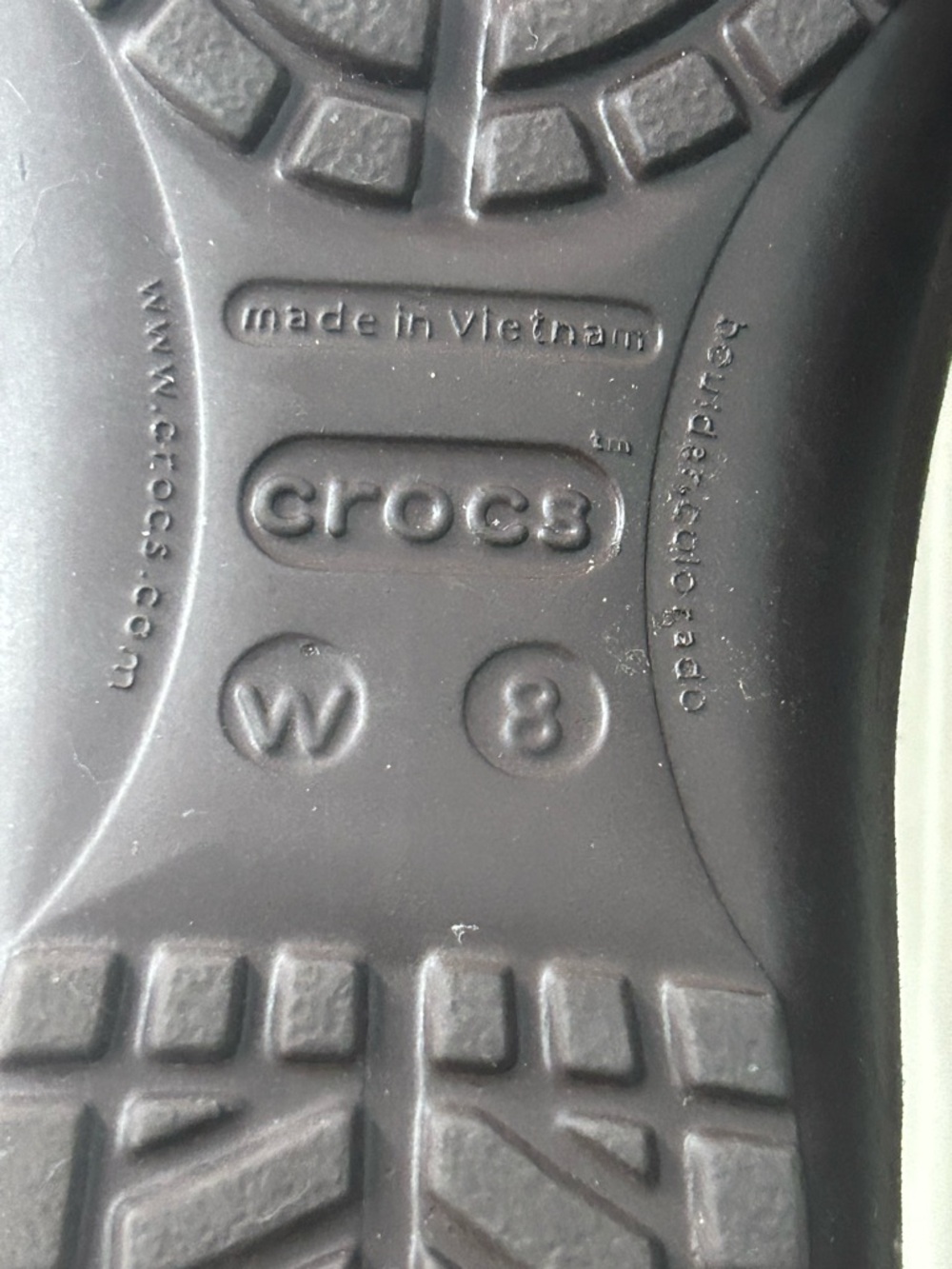 Crocs Mammoth Shoes Womens 8 Ballet Flat Leopard Print Lined Dark Brown Slip On - Picture 9 of 10